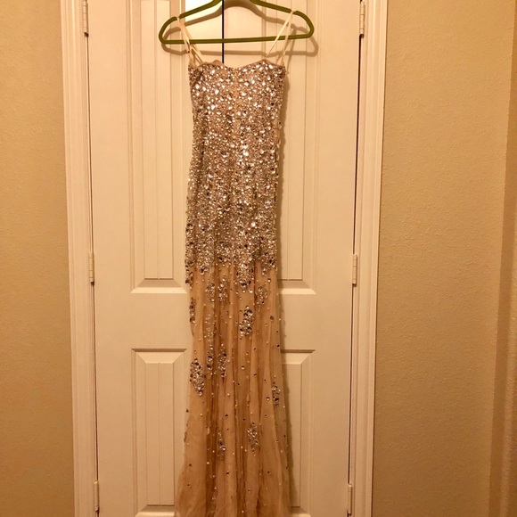 Sparkling Sequin Evening Gown - Jovani - Picture 3 of 8